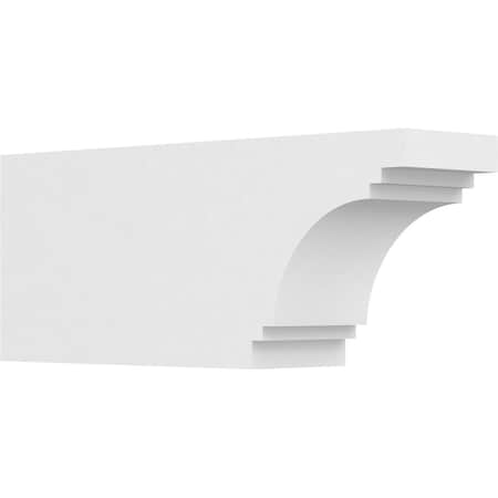 Ekena Millwork Standard Pescadero Architectural Grade PVC Rafter Tail, 5"W X 8"H X 20"L RFTP05X08X20PEC